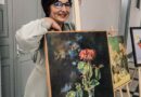 Greta Tahiraga artiste e luleve magjepse