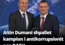 Altin Dumani Kampion antikorrupsion